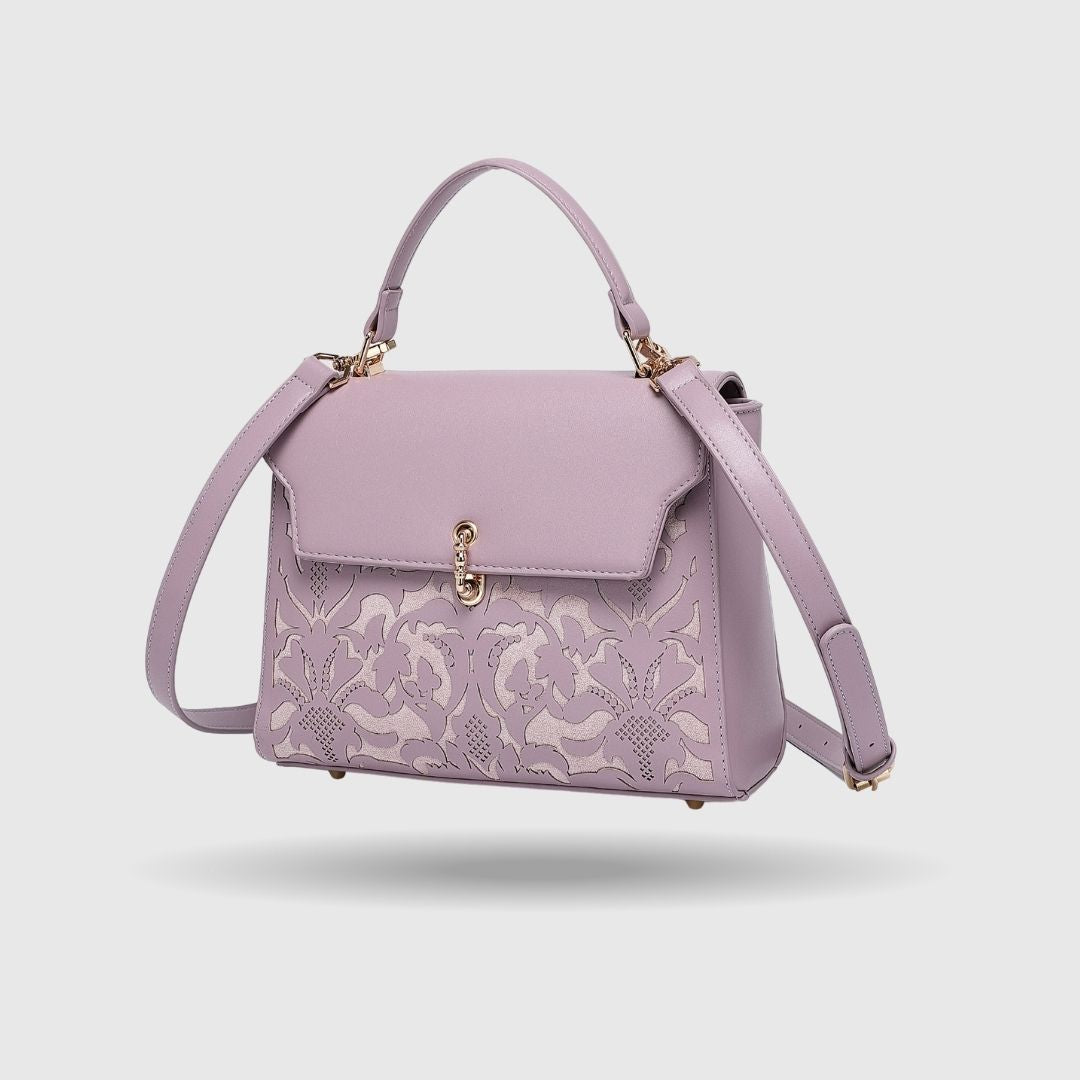 EMPORIO MESSENGER B Purple HANDBAG