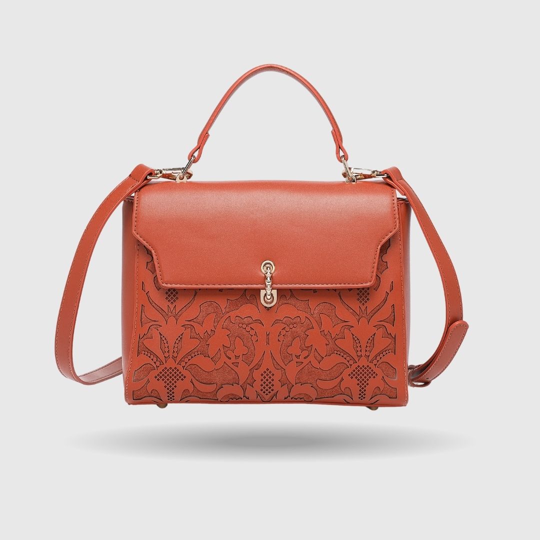 EMPORIO MESSENGER B Tan HANDBAG