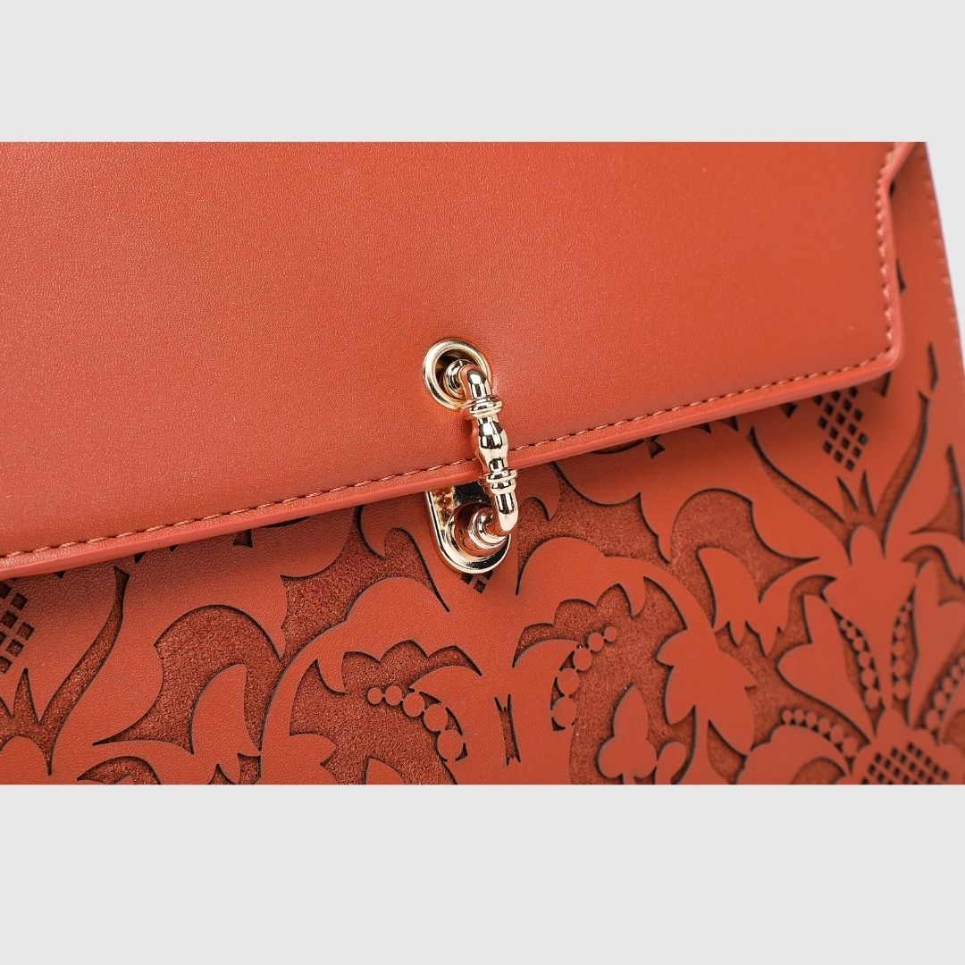 EMPORIO MESSENGER B Tan HANDBAG