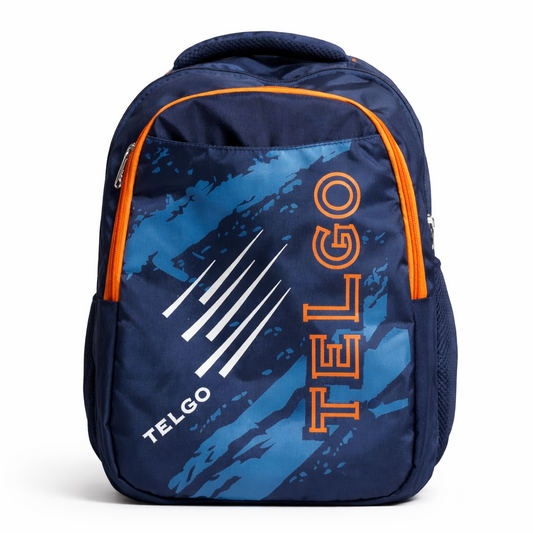 Telgo Sports Design Navy Blue Casual Backpack