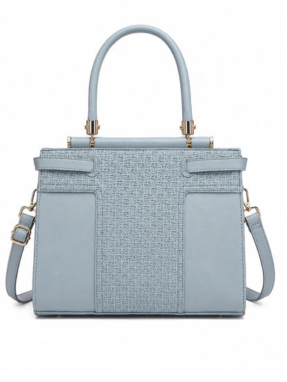 Premium Blue Women Handbag with Adjustable Sling Strap