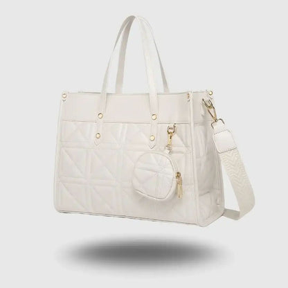 ACE WHITE INFINITY TOTE BAG