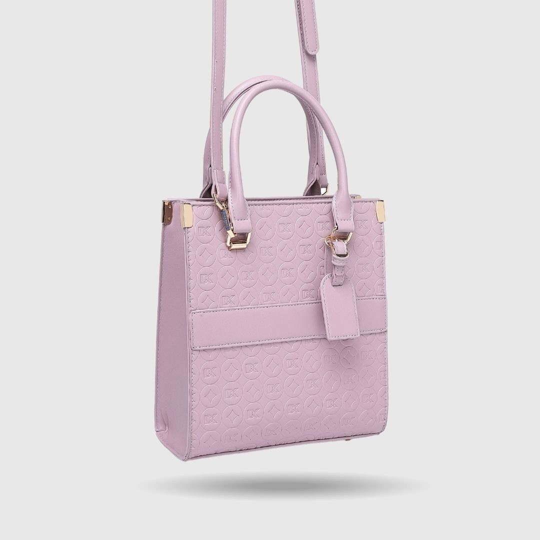 EMPORIO LARGE Purple TOTE BAG