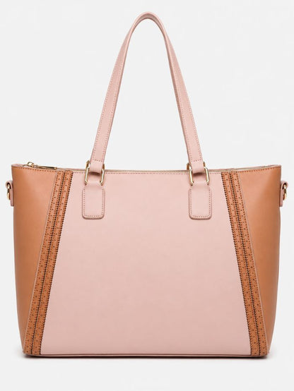 Premium Pink Women Shoulder Bag with Adjustable Sling Strap