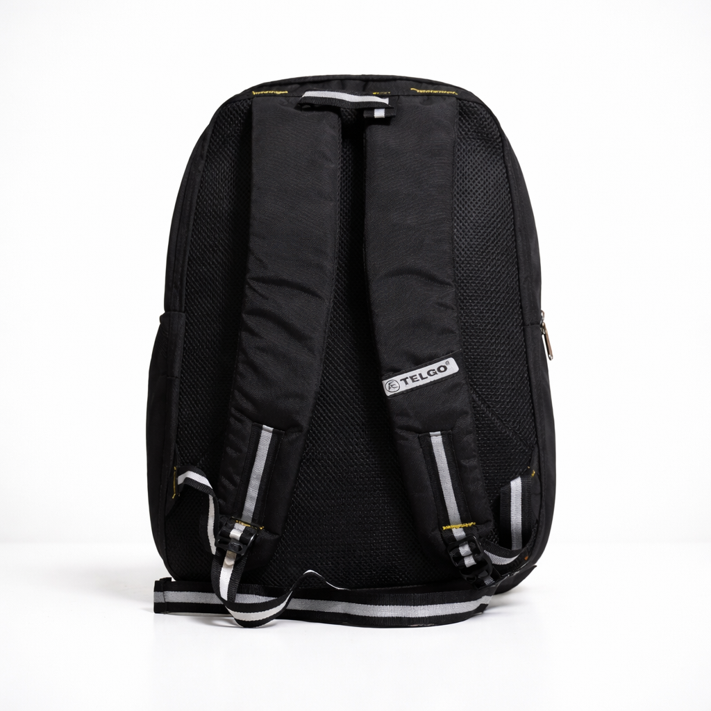 Trendy Telgo Stylish Yellow Printed Backpack