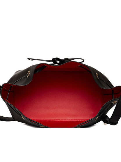 Elegant Black Bucket Sling Bag
