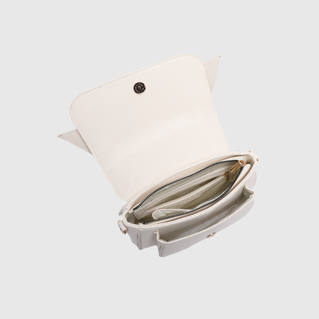 EMPORIO White SATCHEL BAG
