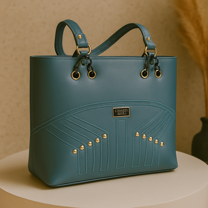 Noir Luxe Tote Bag