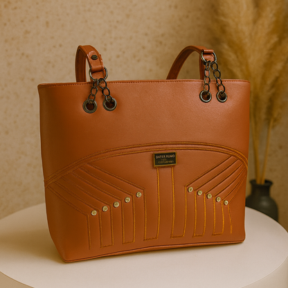 Noir Luxe Tote Bag