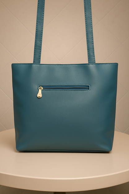 Noir Luxe Tote Bag