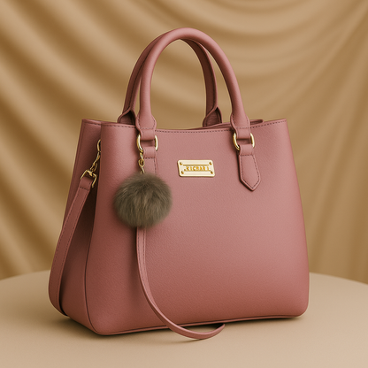Charm Tote Handbag