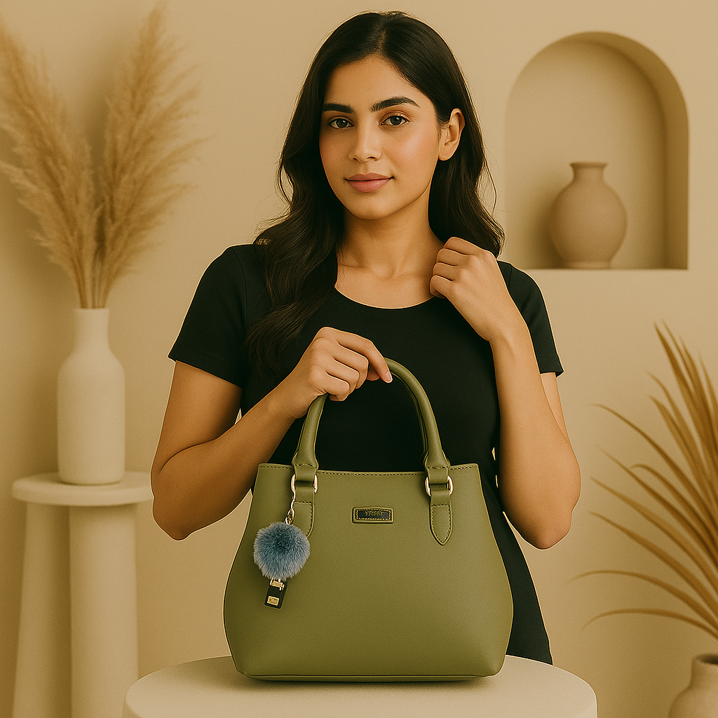 Charm Tote Handbag