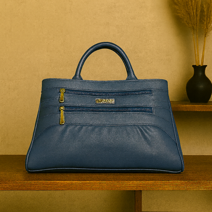 Blush Structured Tote Handbag For Women