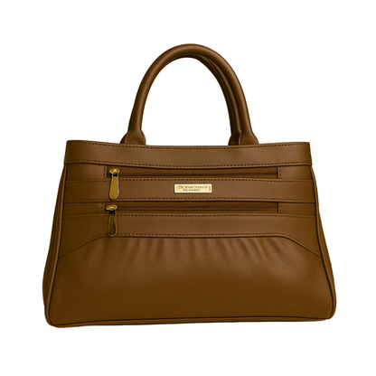 Blush Structured Tote Handbag For Women