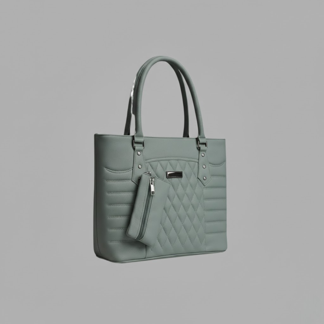Soft Green Elegant Shoulder Bag